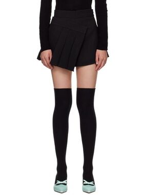 Shushu Tong Pleated Wrap Mini Skort